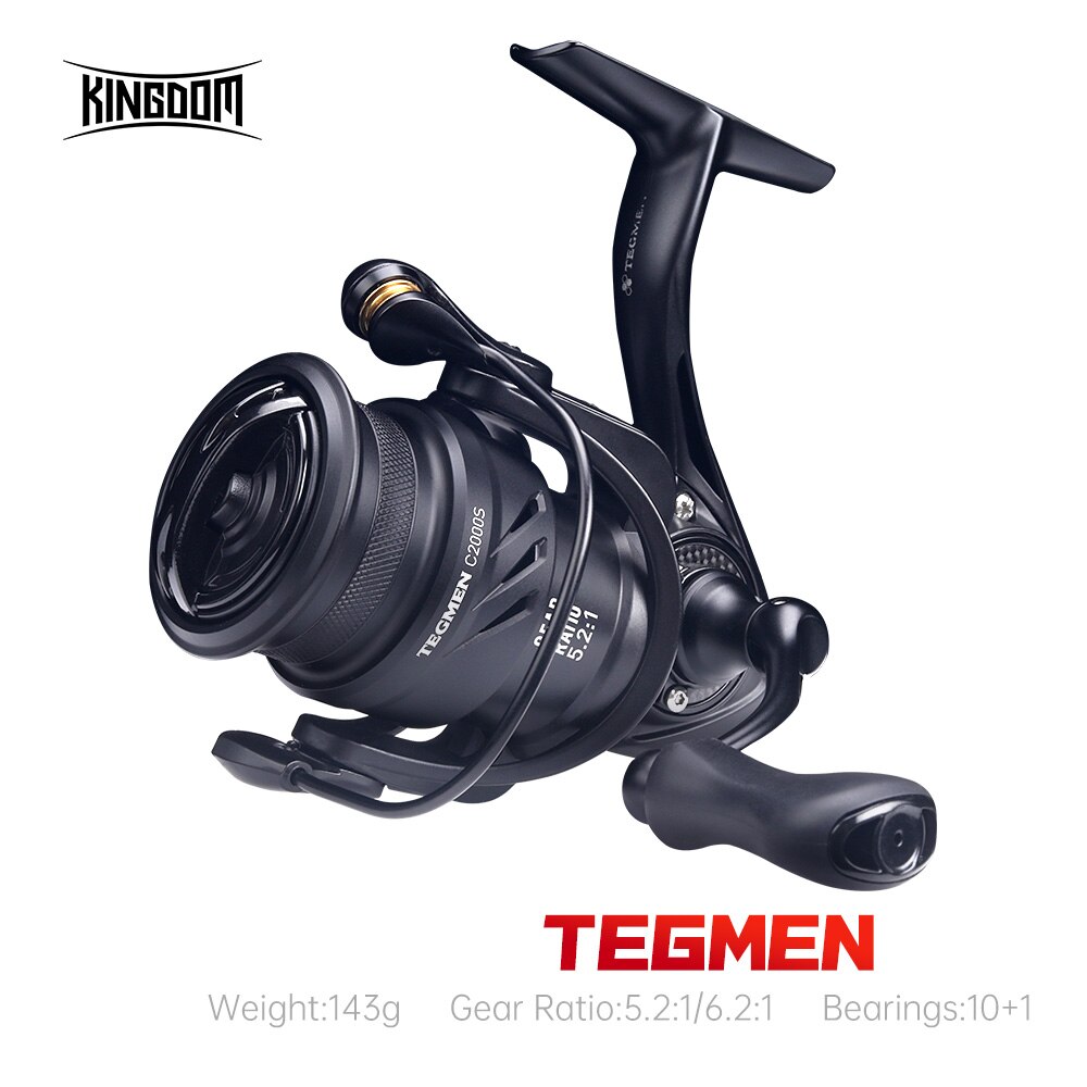 Surf Reel - Kingdom Tegmen 5.2:1 6.2:1 143g Spinn