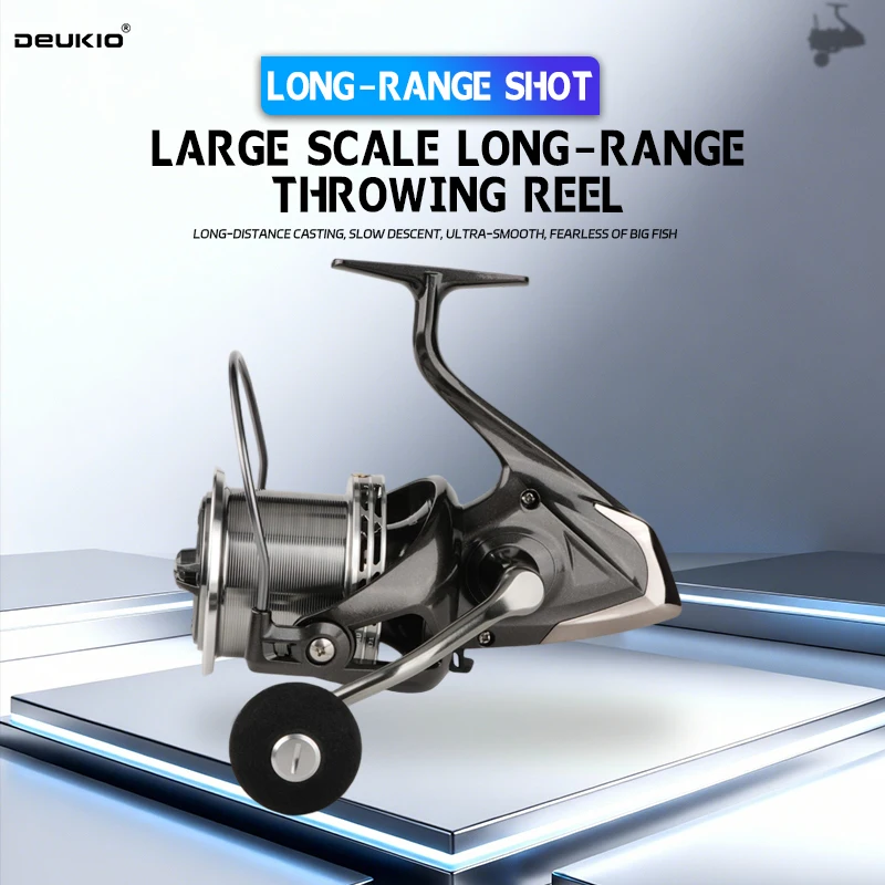 Surf Reel - DEUKIO Spinnrolle 8000-16000 25KG Max. Bremskraft