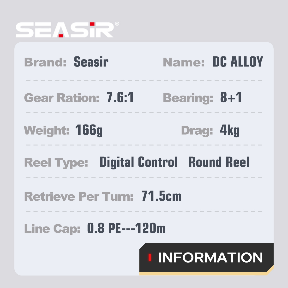SEASIR DC Alloy Ganzmetall-Run – Surf Reel Bewertung und Preis